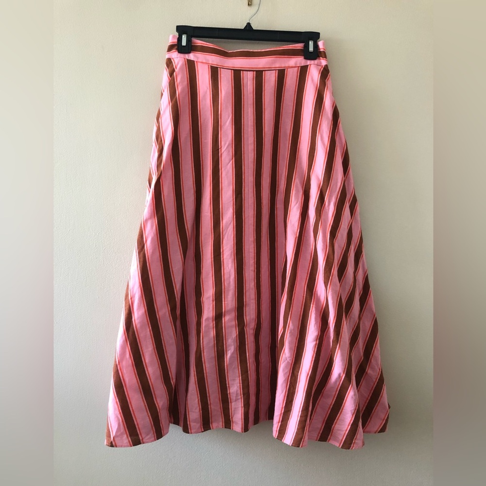 Kate Spade Calais Striped Midi Skirt ❌ Last Chance This Week❌